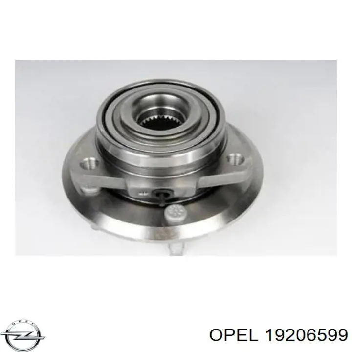 Маточина колеса передня Opel 19206599 ціна, від 68.38 USD