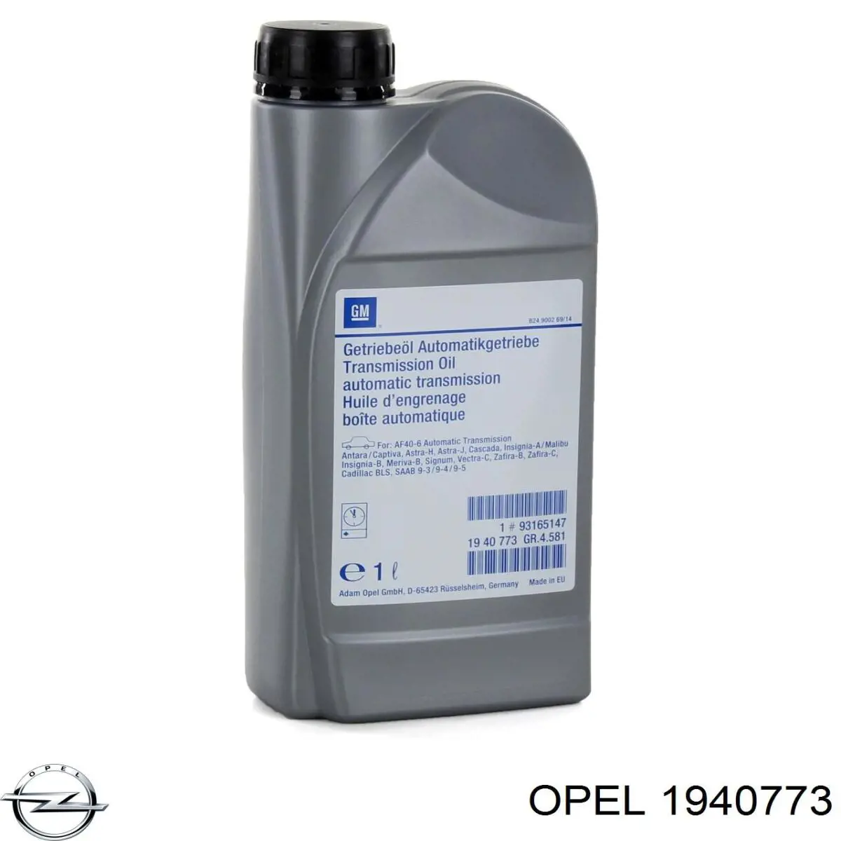 1940773 Opel масло трансмісії