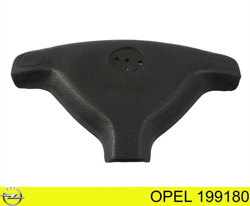 0199180 Opel подушка безпеки, водійська, airbag