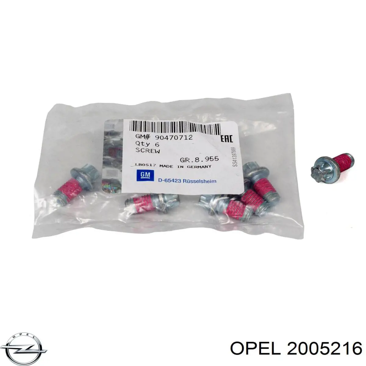 2005216 Opel Болт кріплення корзини зчеплення