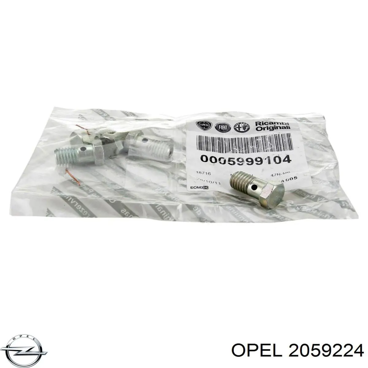 Болт трубки турбіни подачі масла Peugeot/Citroen 93187893 ціна, від 1.04 USD