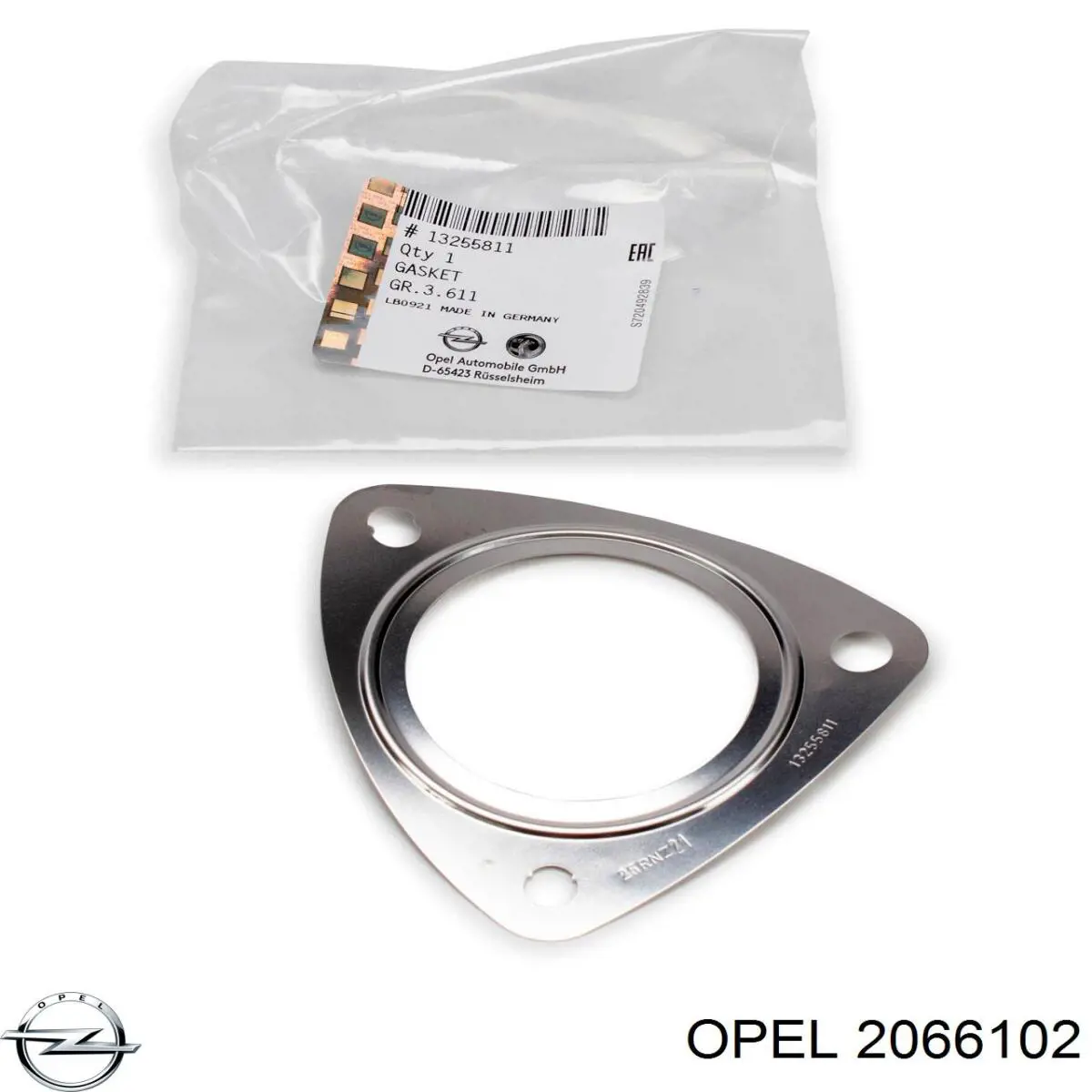 Гайка кріплення приймальної труби глушника (штанів) Opel 2066102