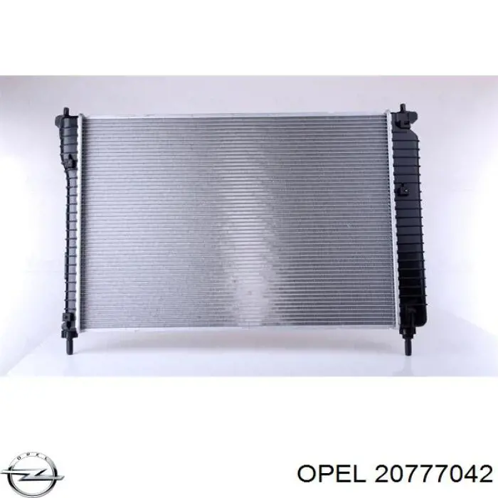 Купити 20777042 Opel Радіатор двигуна