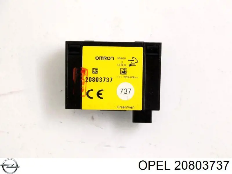  Opel 20803737 ціна, від 5.93 USD