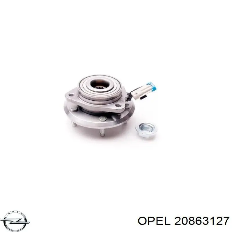 Купити 20863127 Opel Маточини передніх коліс