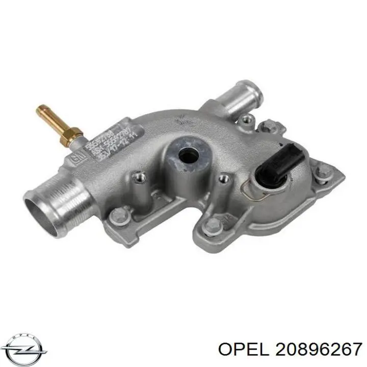 Шланг/патрубок радіатора охолодження, нижній Opel 20896267 ціна, від 19.00 USD