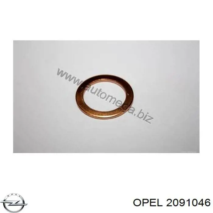 2091046 Opel прокладка пробки піддону двигуна