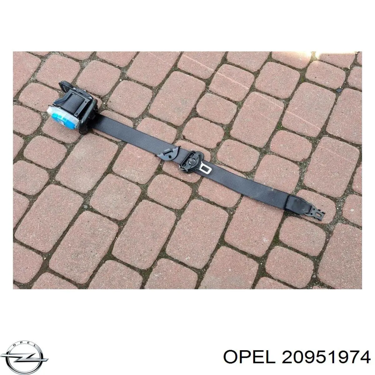 Ремінь безпеки передній лівий на Opel Insignia (G09)