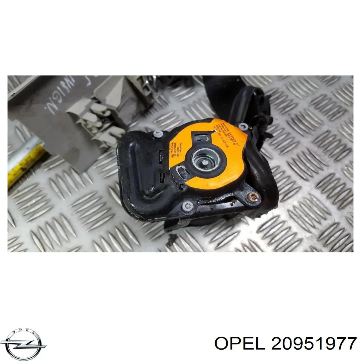 20951977 Opel ремінь безпеки передній правий