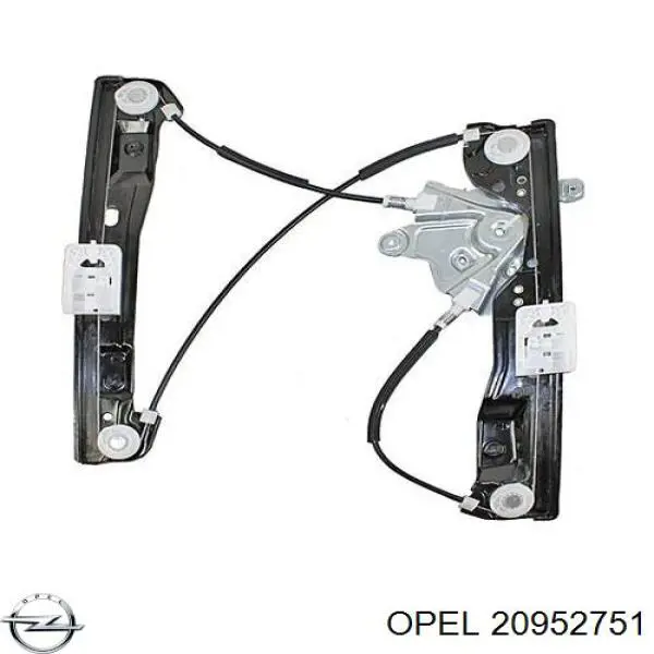 Механізм склопідіймача двері передньої, правої Opel Insignia A (G09) (Опель Інсігнія)