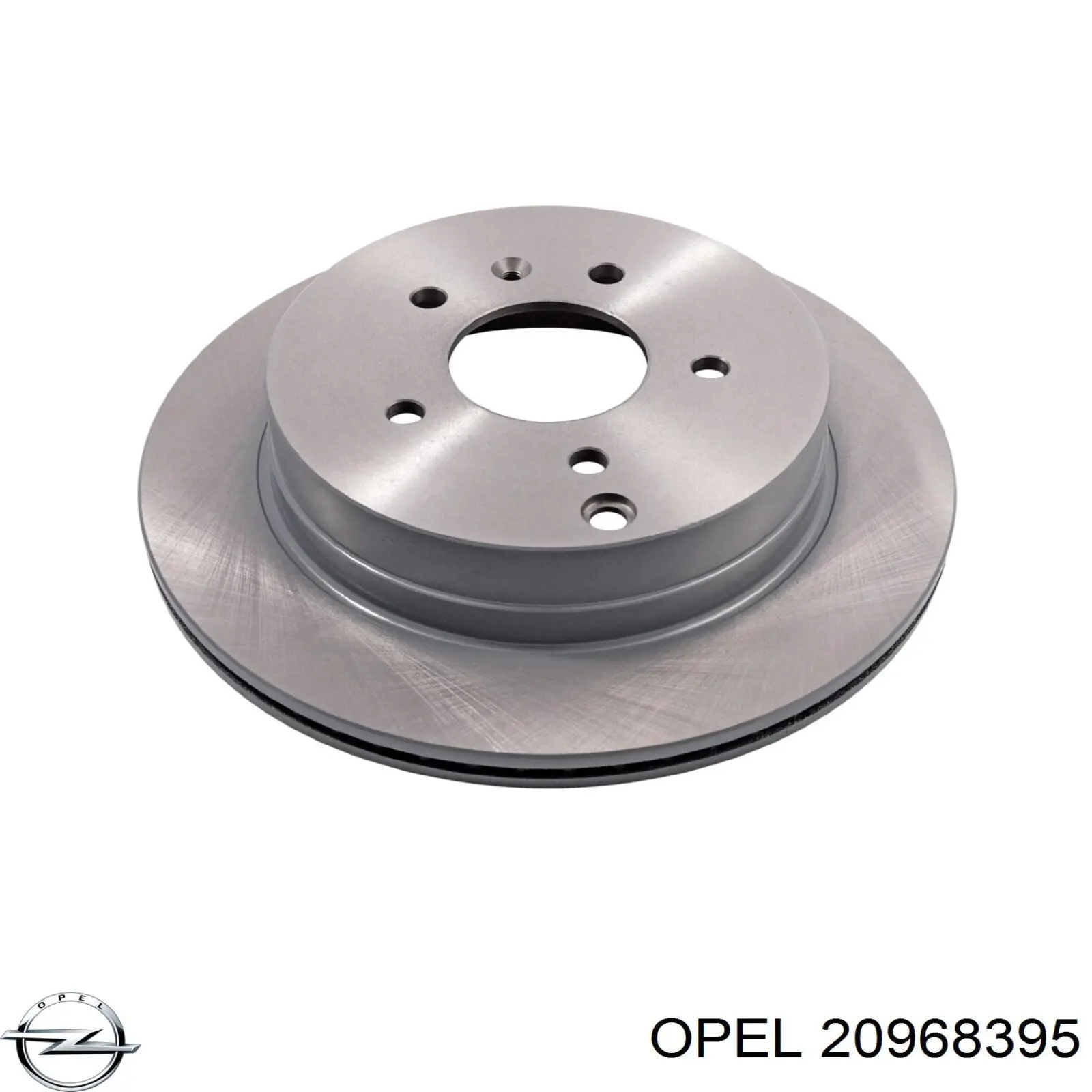 20968395 Opel диск гальмівний задній