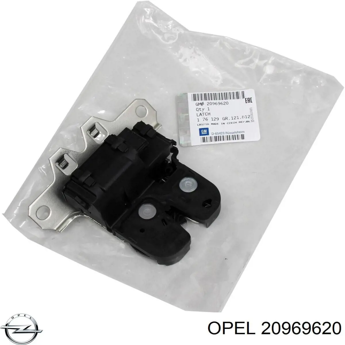 Замок дверей багажника Opel 176129 ціна, від 39.39 USD