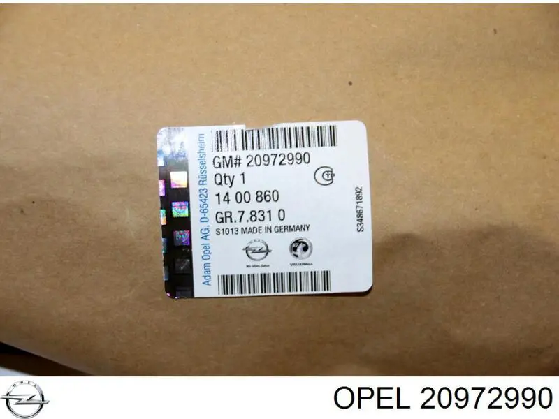 Кожух бампера заднього Opel 20972990 ціна, від 100.23 USD