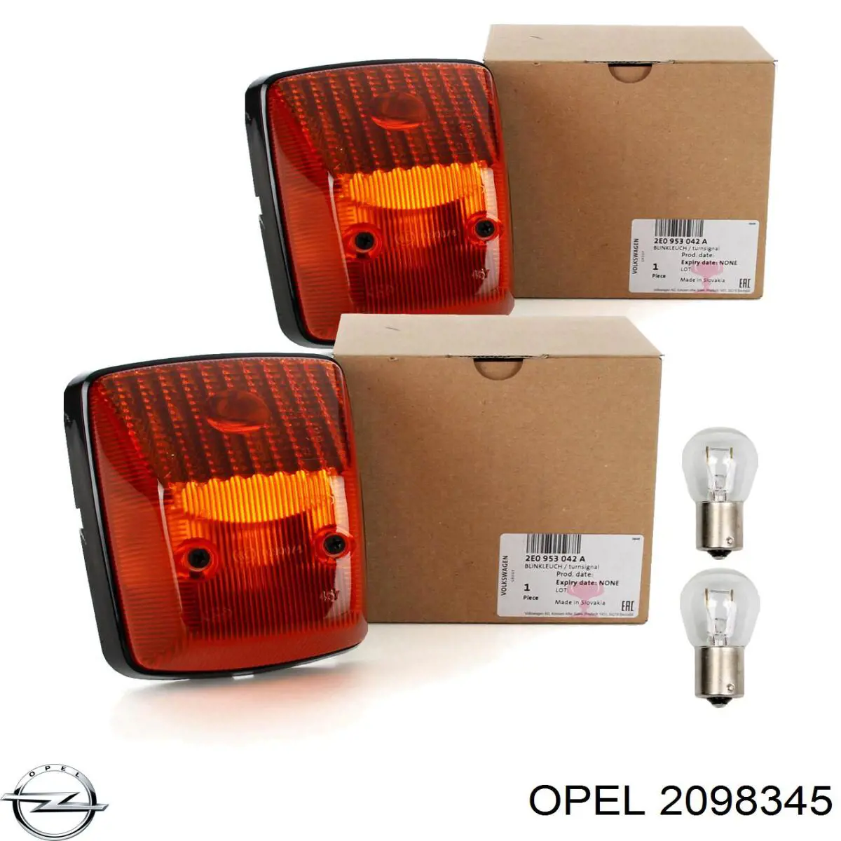 Лампи Opel 2098345 ціна, від 0.42 USD
