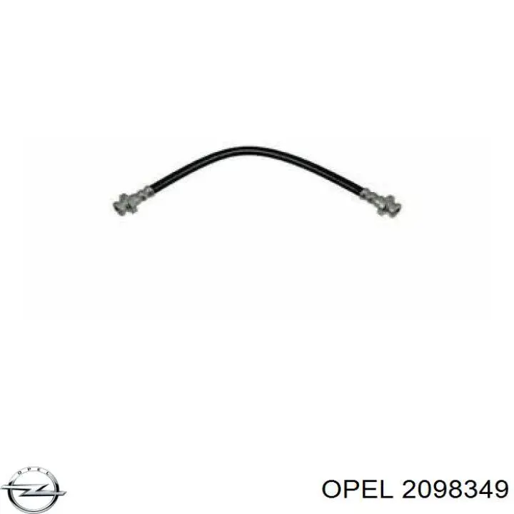 Лампочка 2098349 Opel