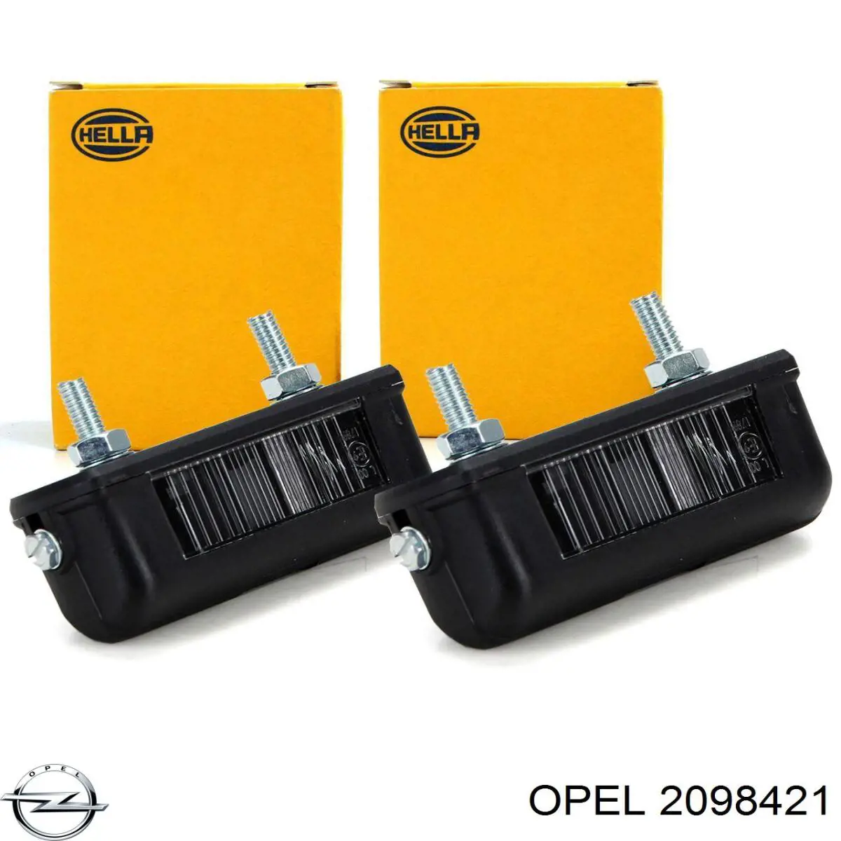 2098421 Opel лампочка плафону освітлення салону/кабіни