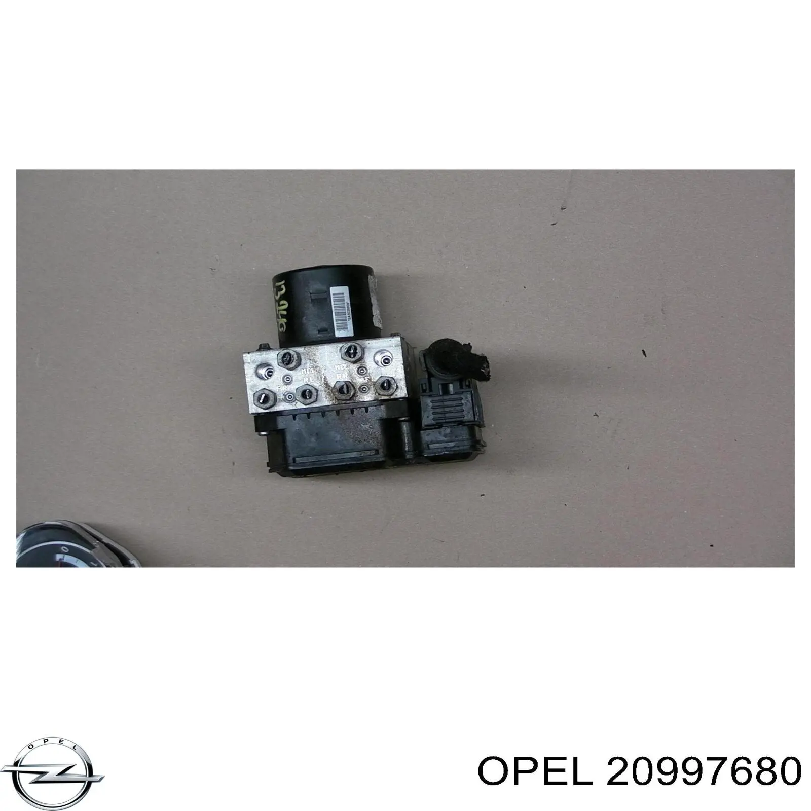 0530026 Opel блок керування абс (abs)