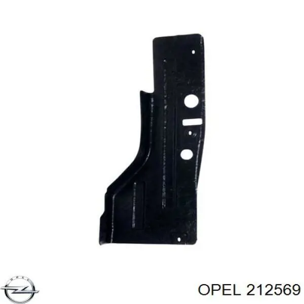Купити 212569 Opel Захист двигуна, правий