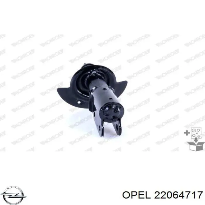 22064717 Opel Стійка передня