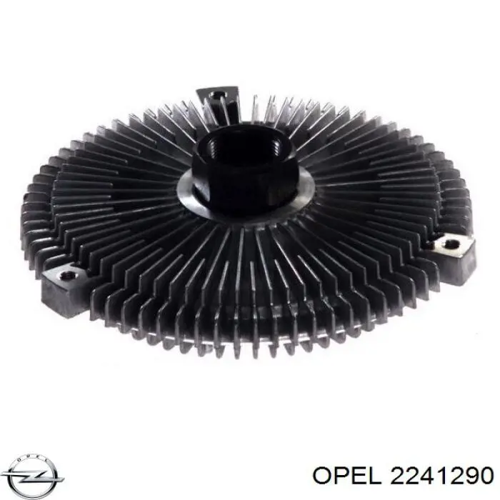 2241290 Opel вискомуфта, вязкостная муфта вентилятора охолодження