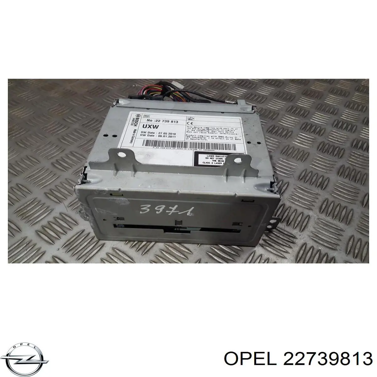 Магнітола (радіо AM/FM) Opel 22739813 ціна, від 39.60 USD