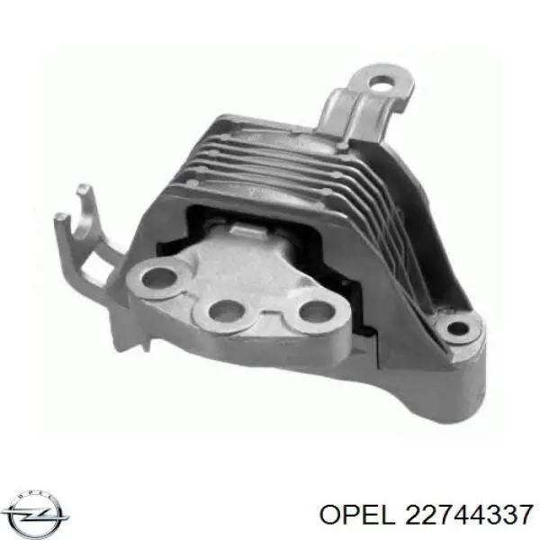 22744337 Opel подушка (опора двигуна, права)