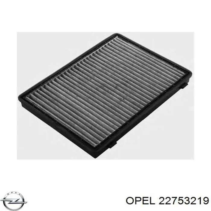 22753219 Opel фільтр салону