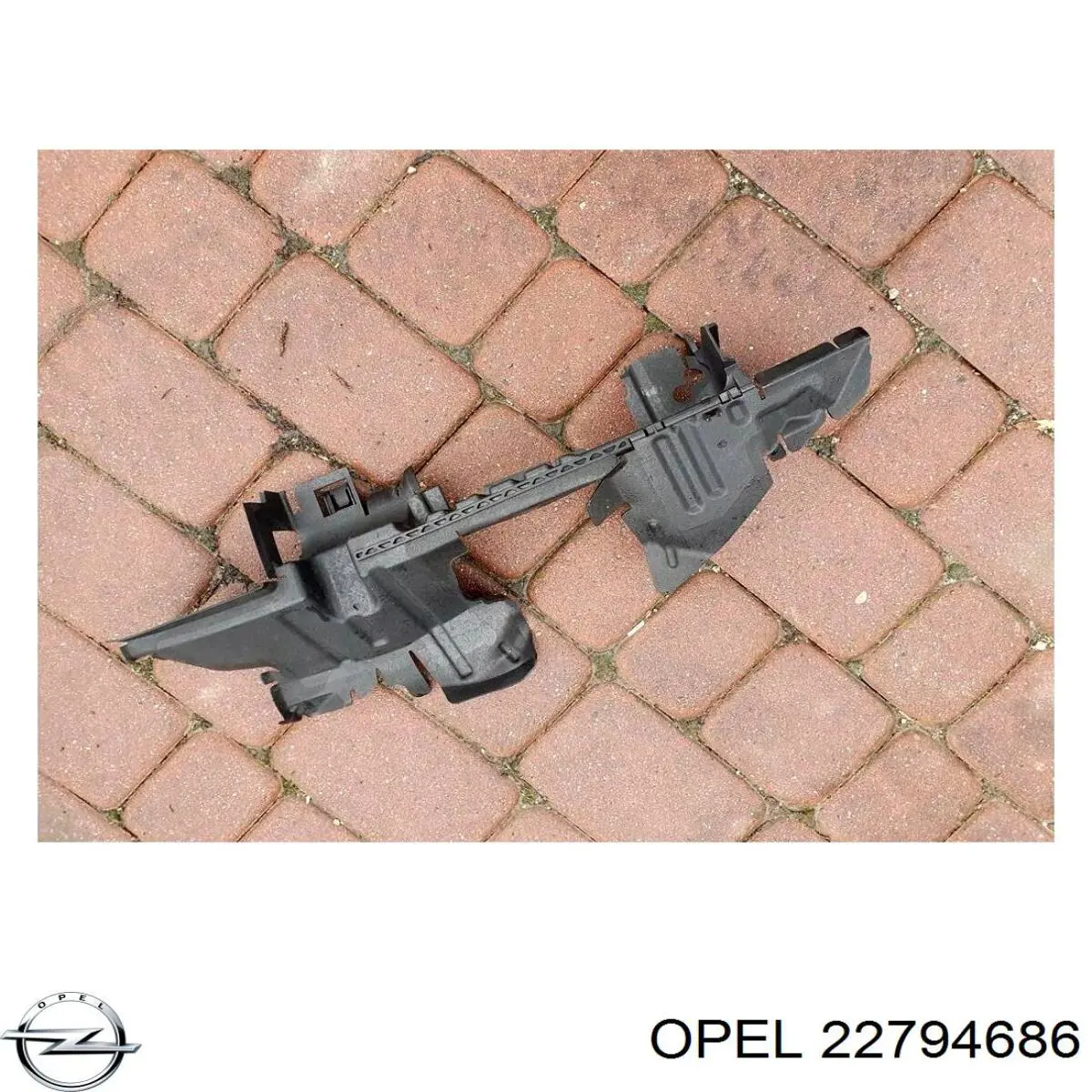 Повітропровід (дефлектор) радіатора, лівий Opel 22794686 ціна, від 22.78 USD