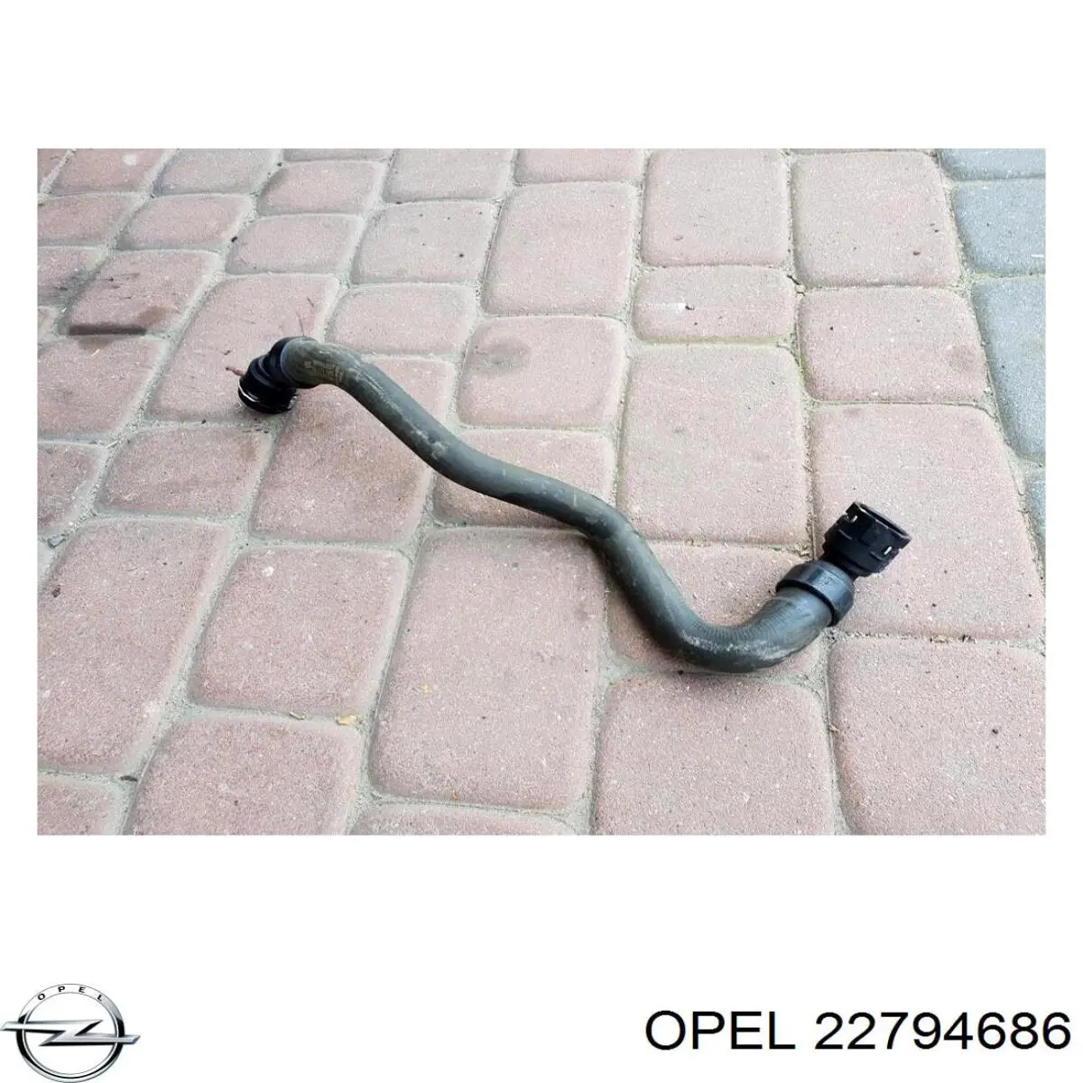 Купити 22794686 Opel Повітропровід (дефлектор) радіатора, лівий