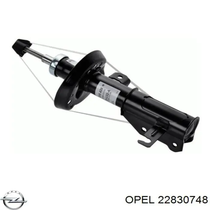 Купити 0344786 Opel Амортизатор передній, правий