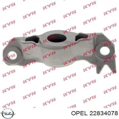 22834078 Opel Подушка амортизатора заднього, правого