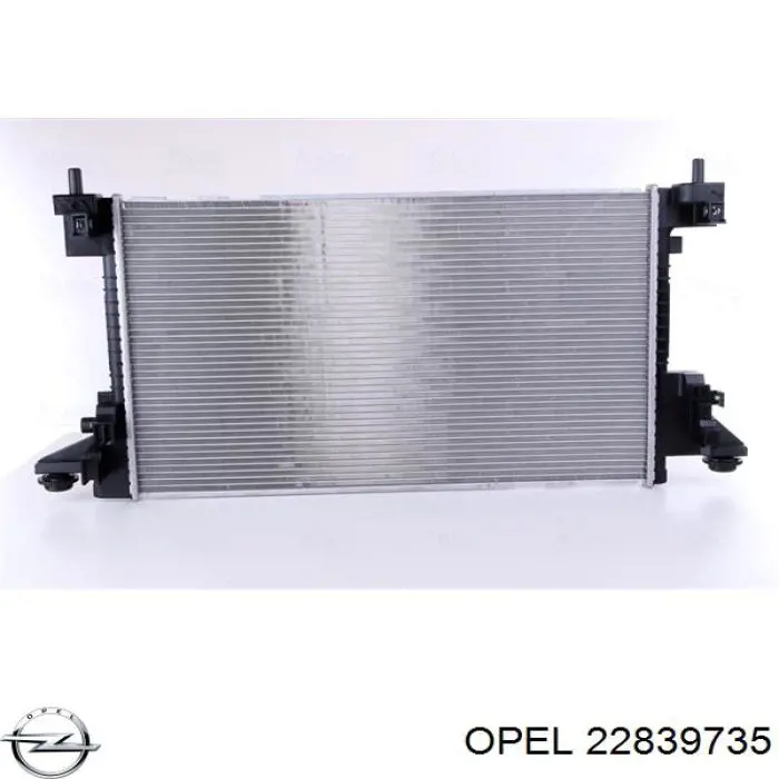 Радіатор основний Opel 22839735 ціна, від 139.36 USD