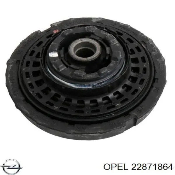 22871864 Opel проставка (гумове кільце пружини передньої, верхня)