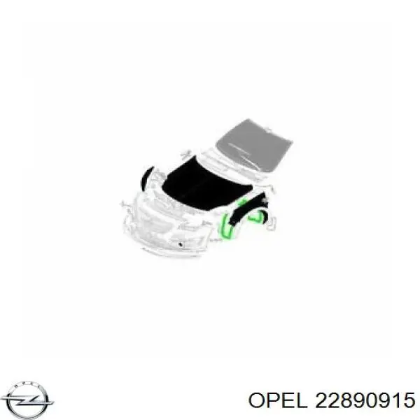Купити FP5215387 FPS Підкрилок передній лівий