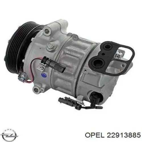 Купити 22913885 Opel Компресор кліматичної установки