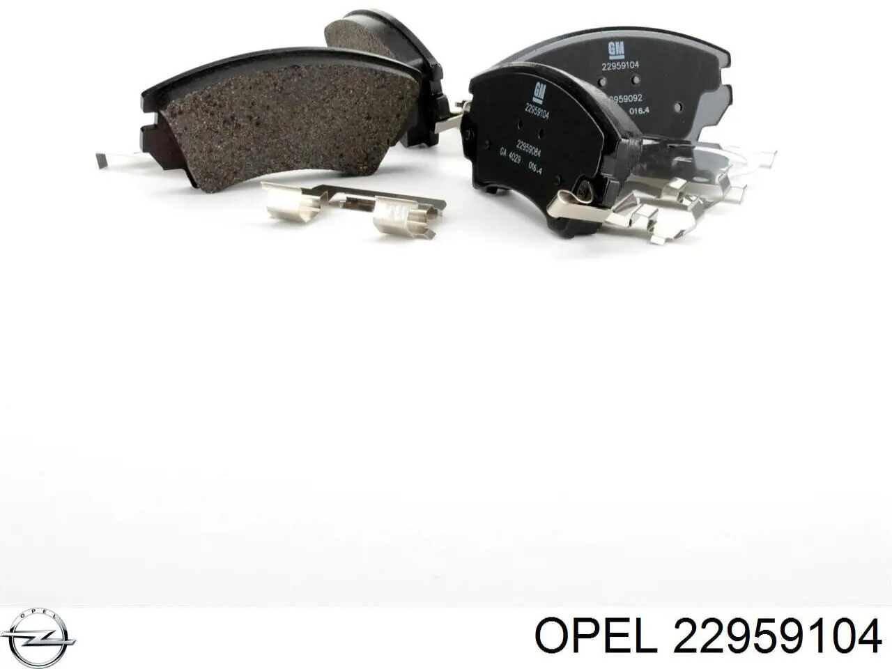 Гальмівні колодки Opel 22959104 ціна, від 32.49 USD