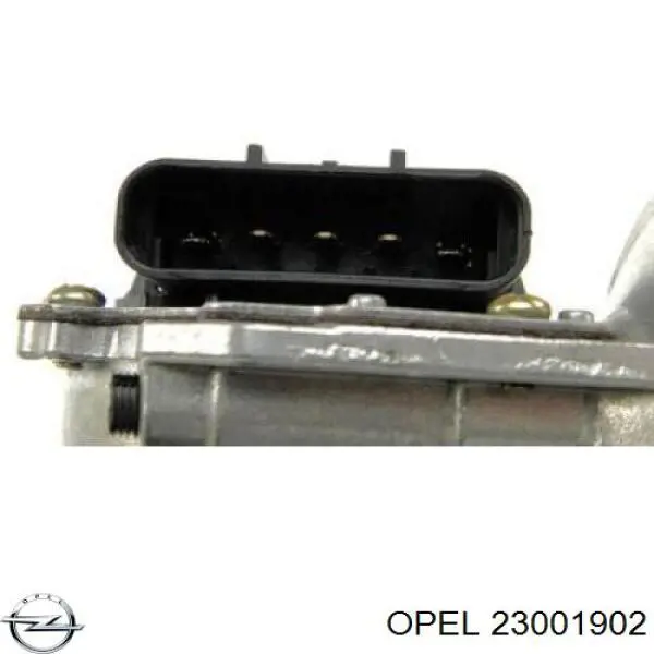 Двигун склоочисника лобового скла (трапеції) 23001902 Opel