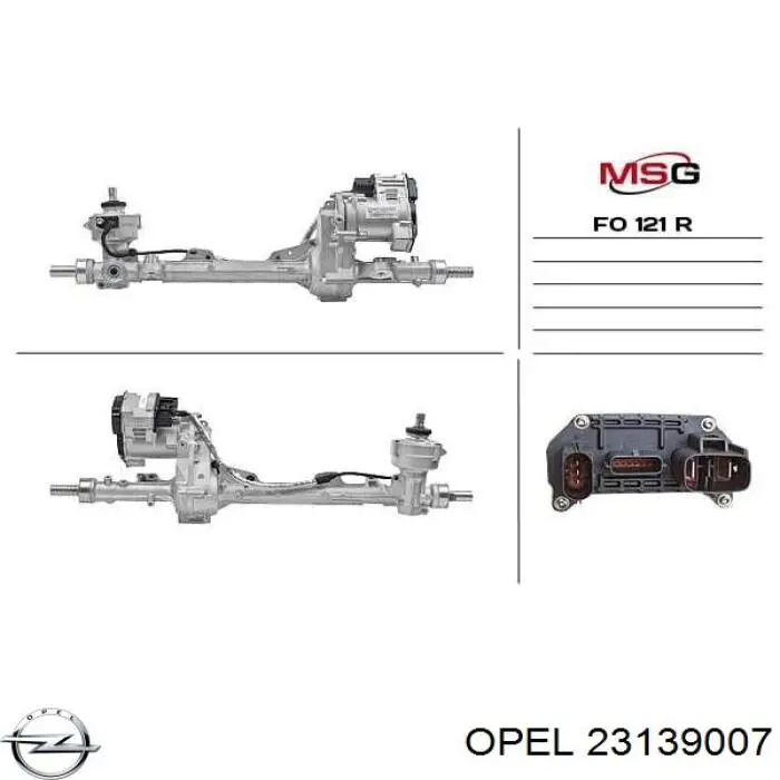 Управління рульове в зборі General Motors 23139007 ціна, від 205.98 USD
