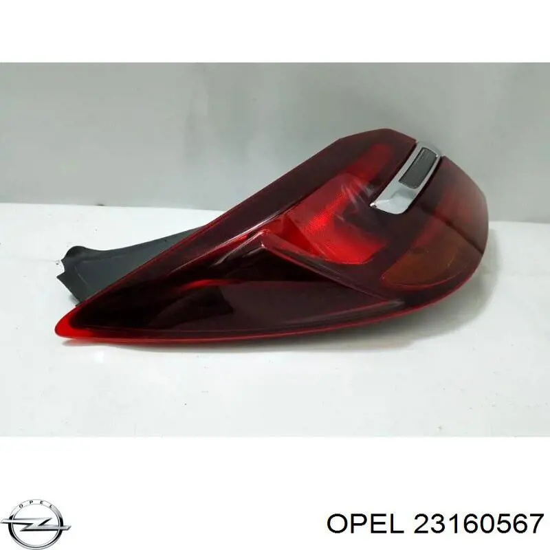 Купити 23160567 Opel Лівий стоп