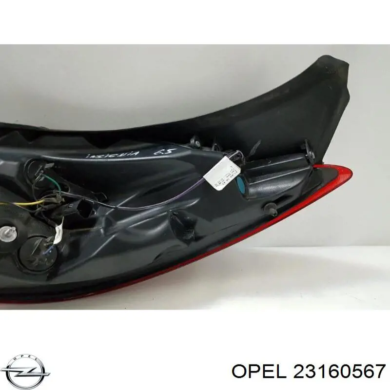 Лівий стоп 23160567 Opel