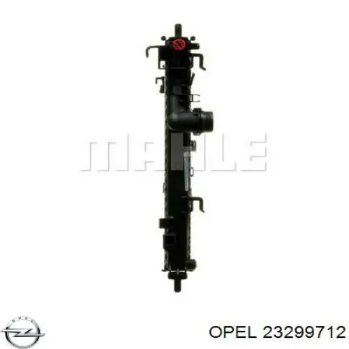 Купити 23299712 Opel Радіатор двигуна