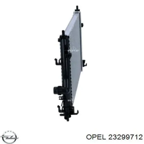 Радіатор 23299712 Opel