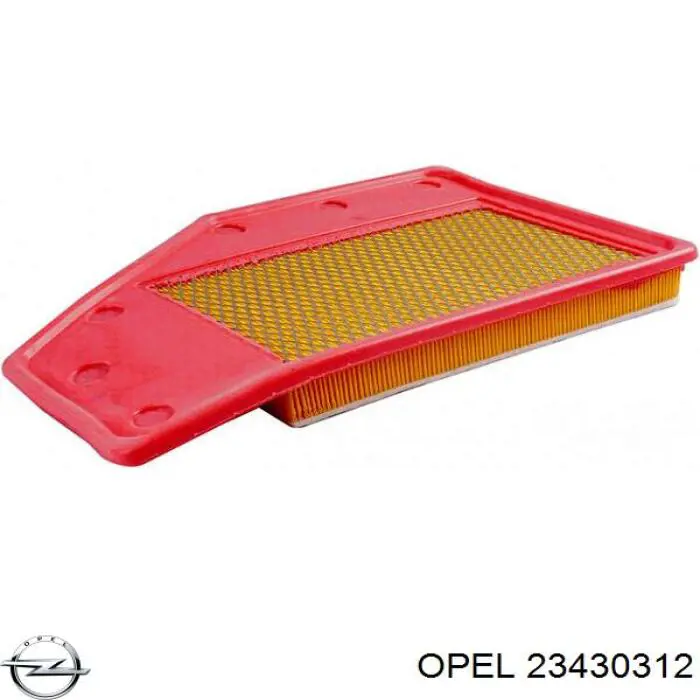 23430312 Opel Повітряний фільтр двигуна