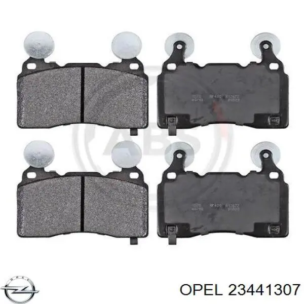 23441307 Opel колодки гальмівні передні, дискові