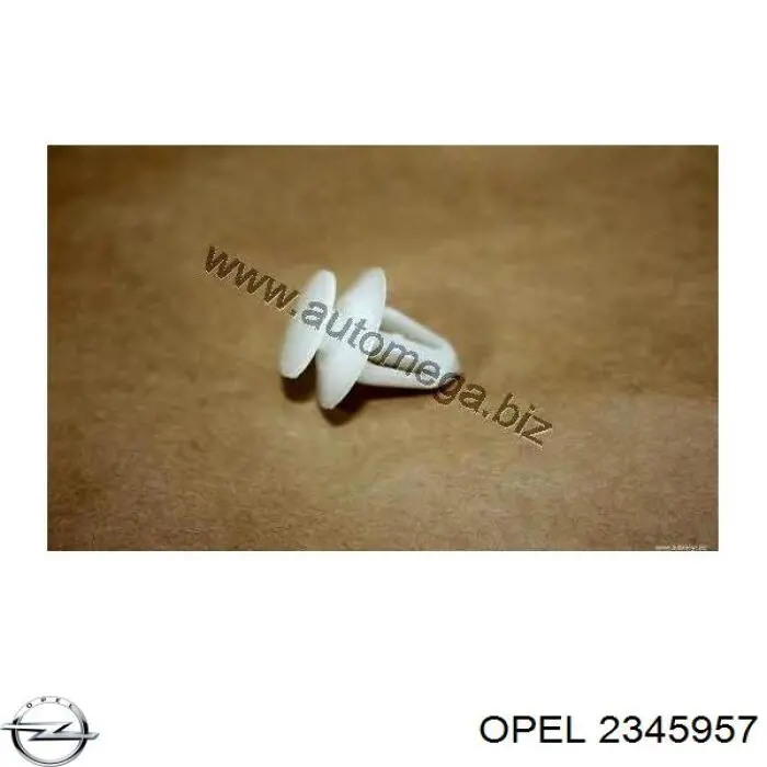 2345957 Opel пістон (кліп кріплення обшивки дверей)