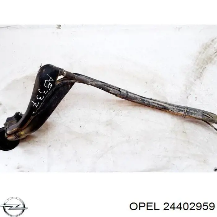 24402959 Opel Шланг заливної горловини, паливного бака