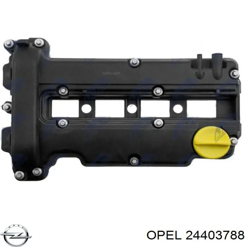 Прокладка клапанної кришки двигуна Opel 24403788