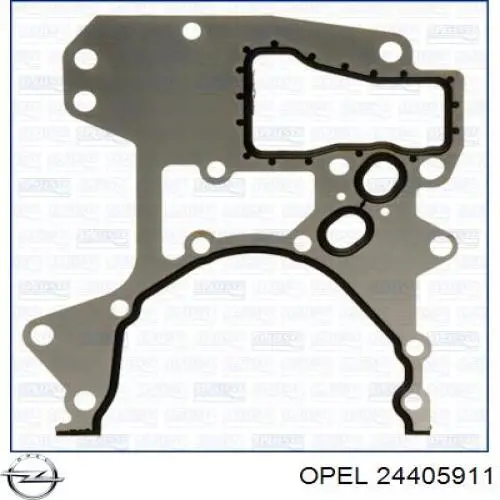 24405911 Opel прокладка передньої кришки двигуна