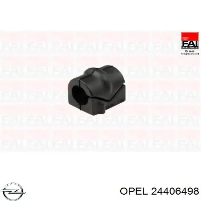 24406498 Opel Втулка стабілізатора переднього