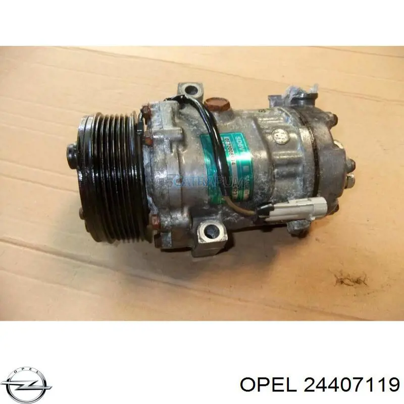 Купити 24407119 Opel Компресор кліматичної установки